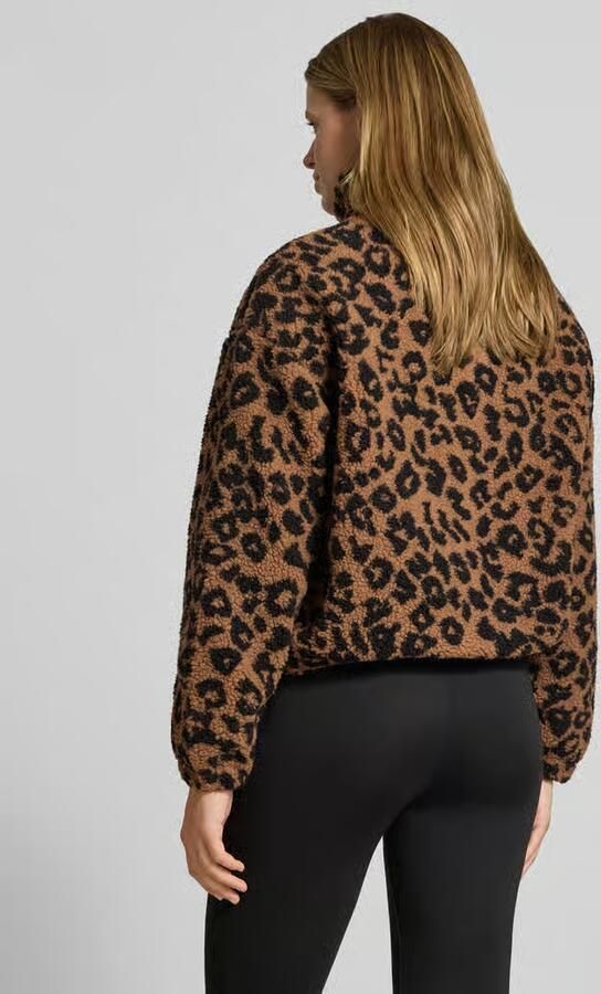 Only Regular fit teddyjack met dierenprint model 'THEA' - Foto 3
