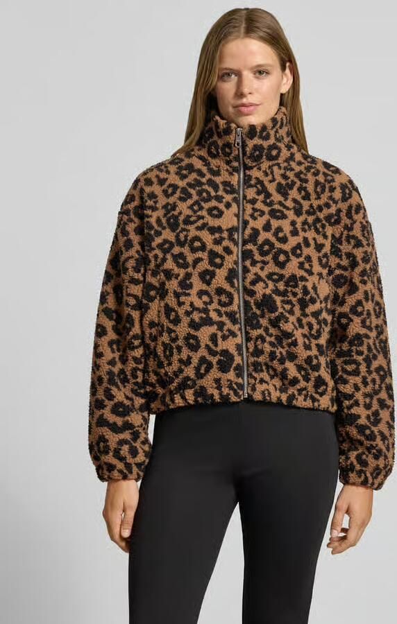 Only Regular fit teddyjack met dierenprint model 'THEA' - Foto 2