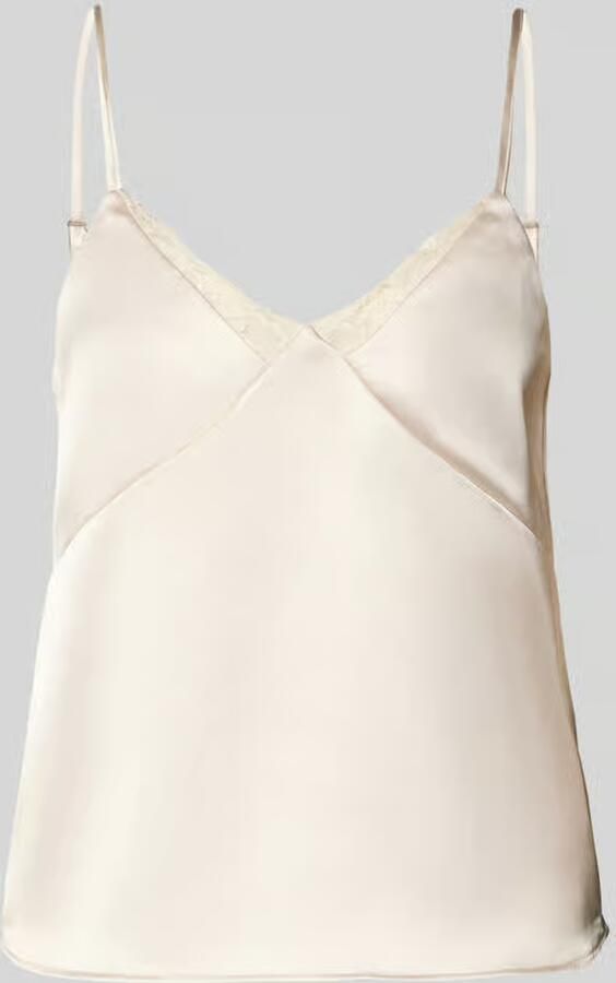Only regular fit top met bandjes met kant model 'RAYA' - Foto 2