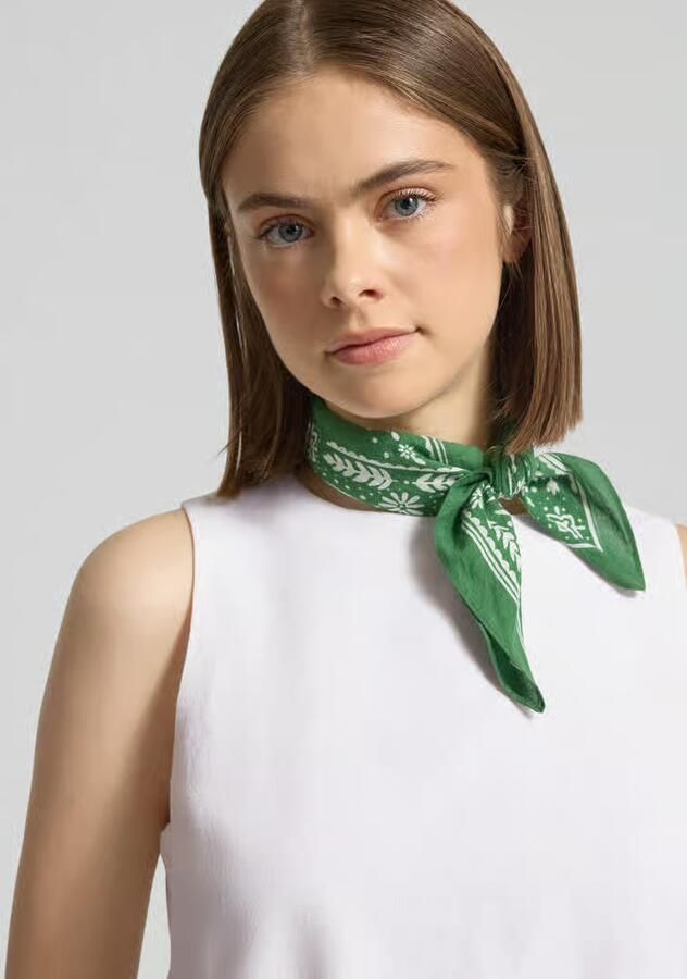 Only regular fit top van mix van viscose en linnen model 'GOA' - Foto 2