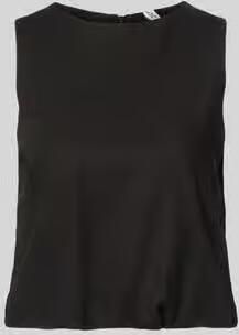 Only regular fit top van mix van viscose en linnen model 'GOA' - Foto 2