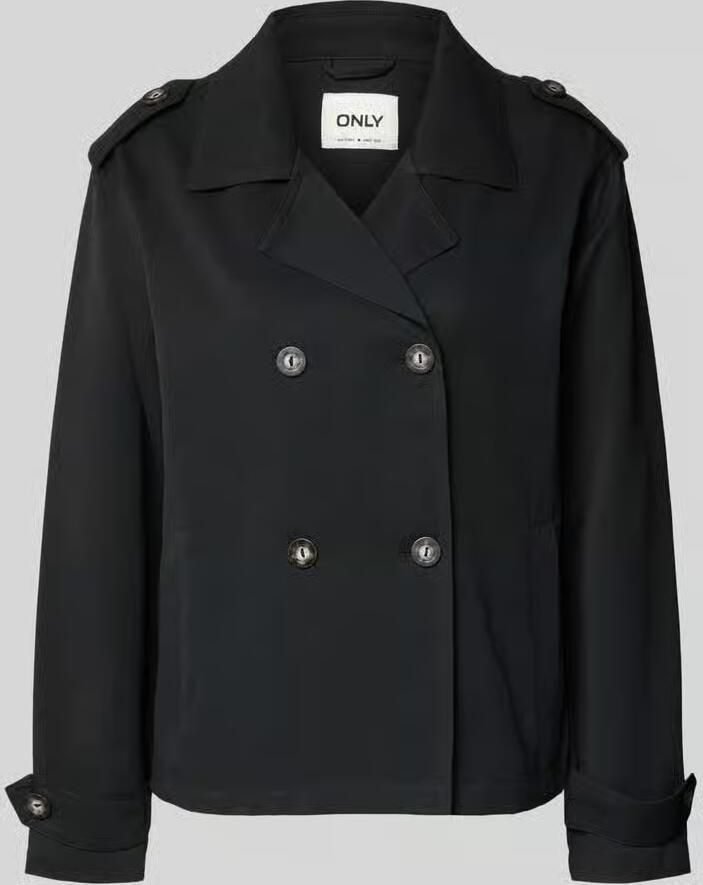 Only regular fit trenchcoat-jack met reverskraag model 'HANNAH' - Foto 2
