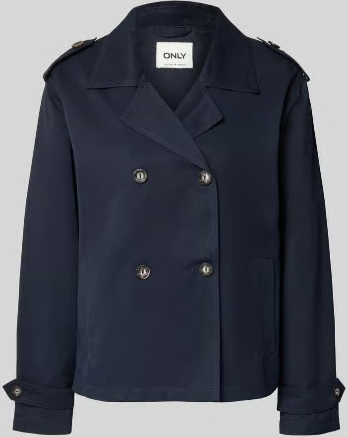 Only regular fit trenchcoat-jack met reverskraag model 'HANNAH' - Foto 2