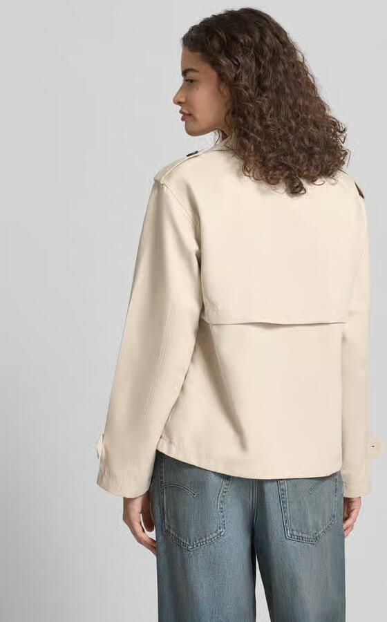Only regular fit trenchcoat-jack met reverskraag model 'HANNAH' - Foto 4
