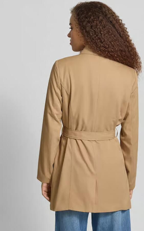 Only Regular fit trenchcoat met dubbele knoopsluiting model 'VALERIE' - Foto 8