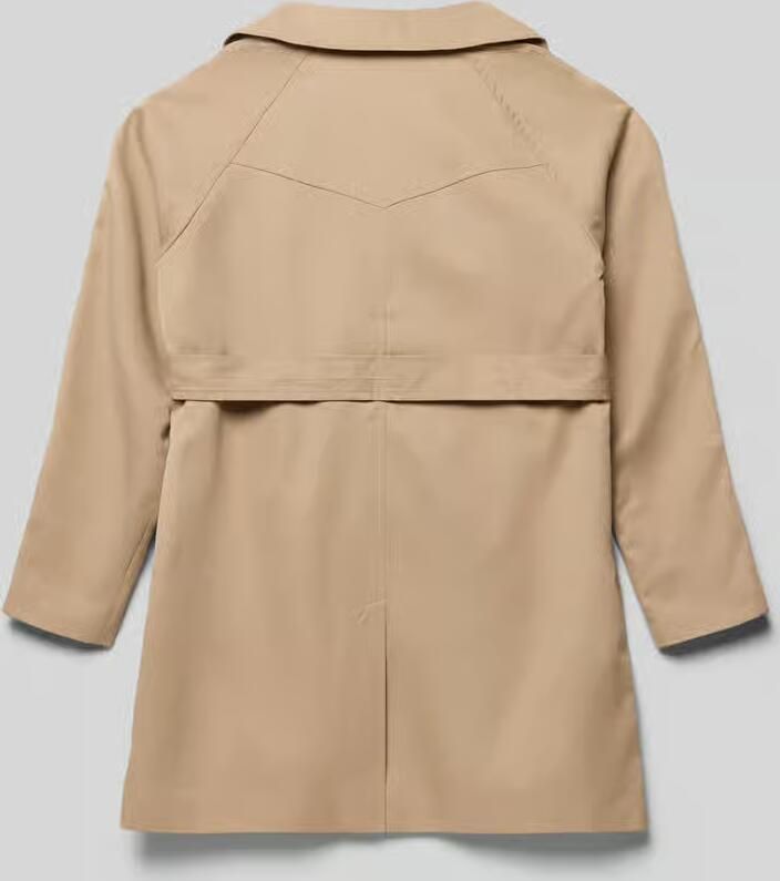 Only Regular fit trenchcoat met tailleband om vast te knopen model 'CHLOE' - Foto 4