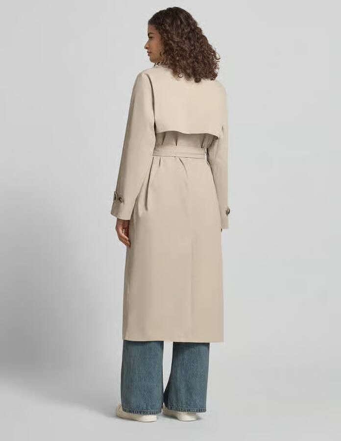 Only regular fit trenchcoat met reverskraag model 'DISA LIFE' - Foto 4