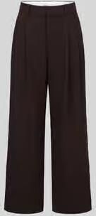 Only regular fit wijde broek met viscose model 'SONJA'
