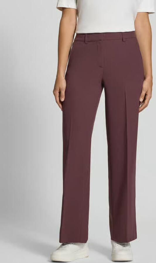 Only Regular fit wijdte broek met persplooien model 'KALINA' - Foto 2