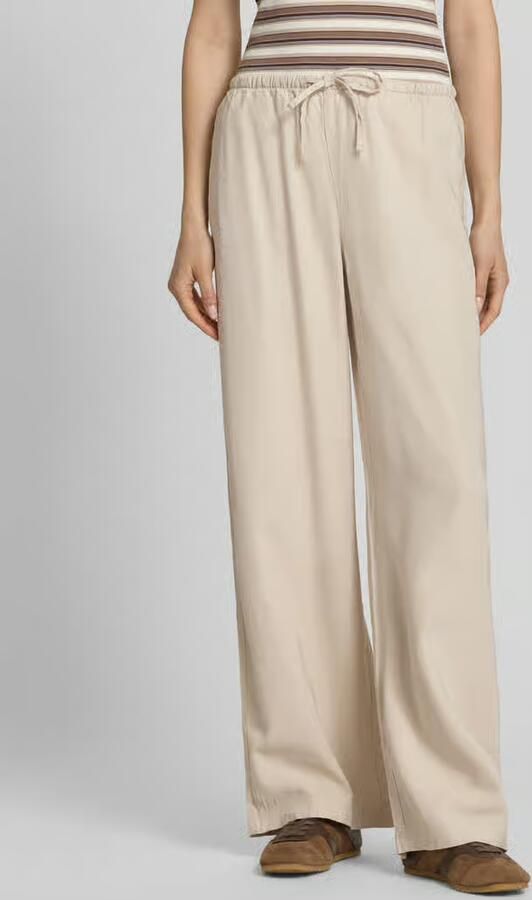 Only regular fit wijdte broek van viscose model 'ARIS' - Foto 3