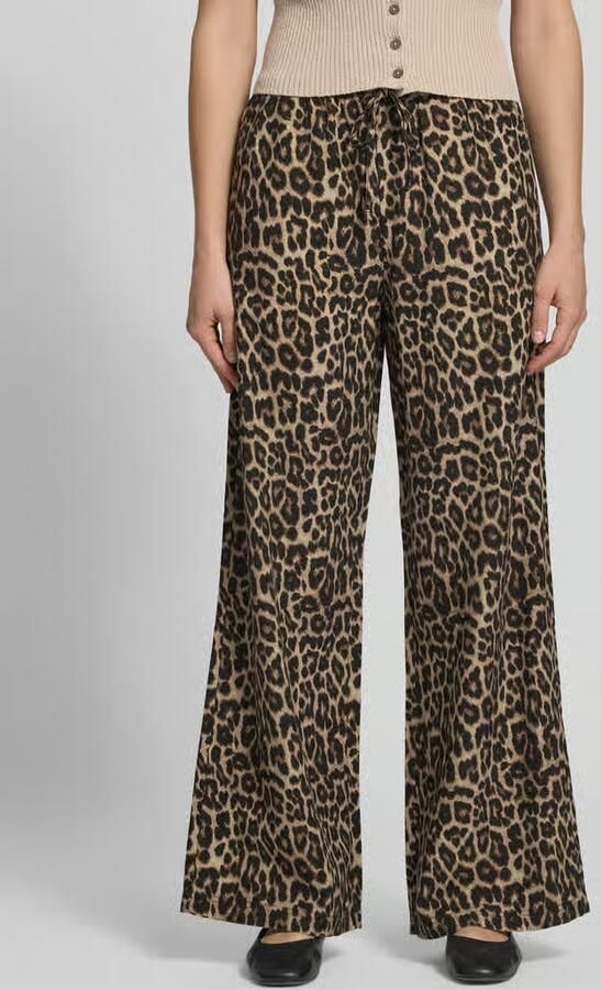 Only regular fit wijdte broek van viscose model 'ARIS' - Foto 2