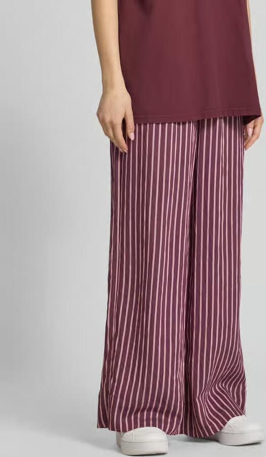 Only regular fit wijdte broek van viscosemix model 'MELDOLA' - Foto 5