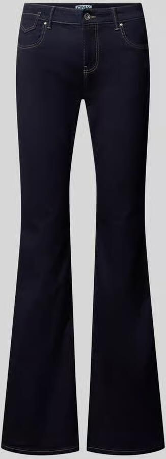 Only Regular fit bootcut-jeans van katoenmix model 'REESE' - Foto 2