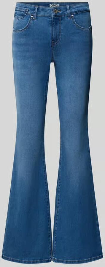 Only Regular waist bootcut-jeans met retroflare - Foto 3