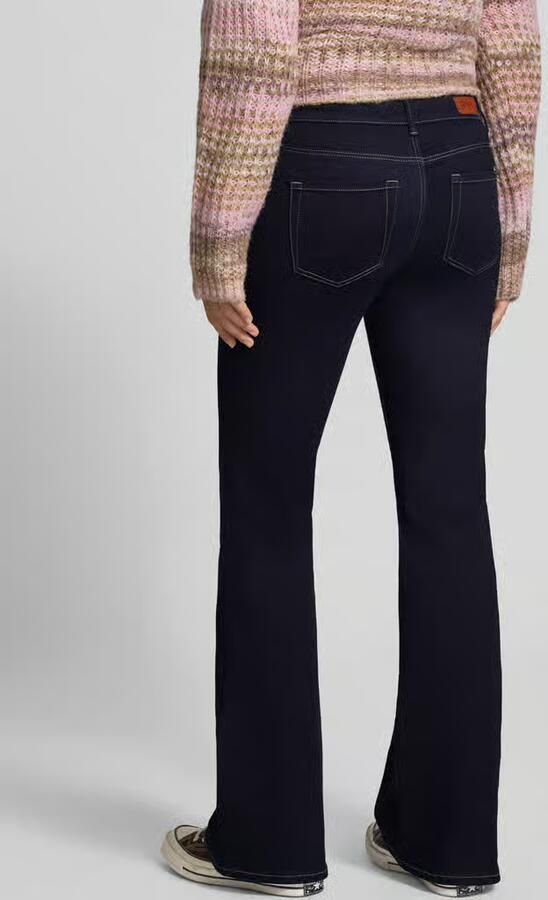Only Regular fit bootcut-jeans van katoenmix model 'REESE' - Foto 4