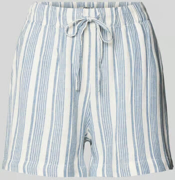 Only relaxed fit bermuda's van mix van viscose en linnen model 'GOA' - Foto 2