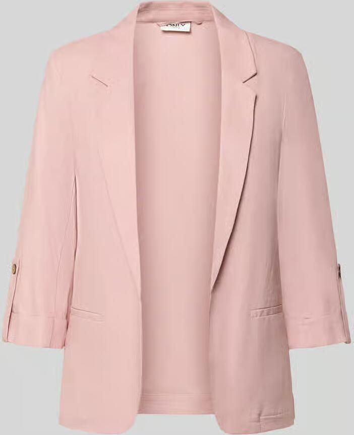 Only relaxed fit blazer van mix van viscose en linnen model 'GOA' - Foto 2