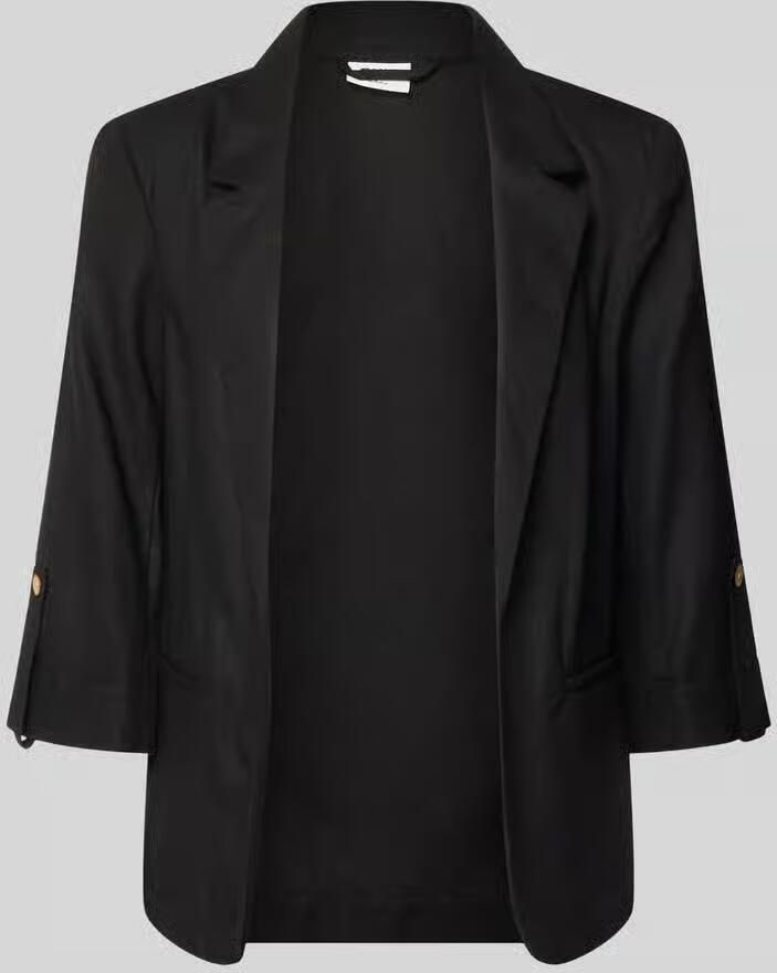 Only relaxed fit blazer van mix van viscose en linnen model 'GOA' - Foto 2