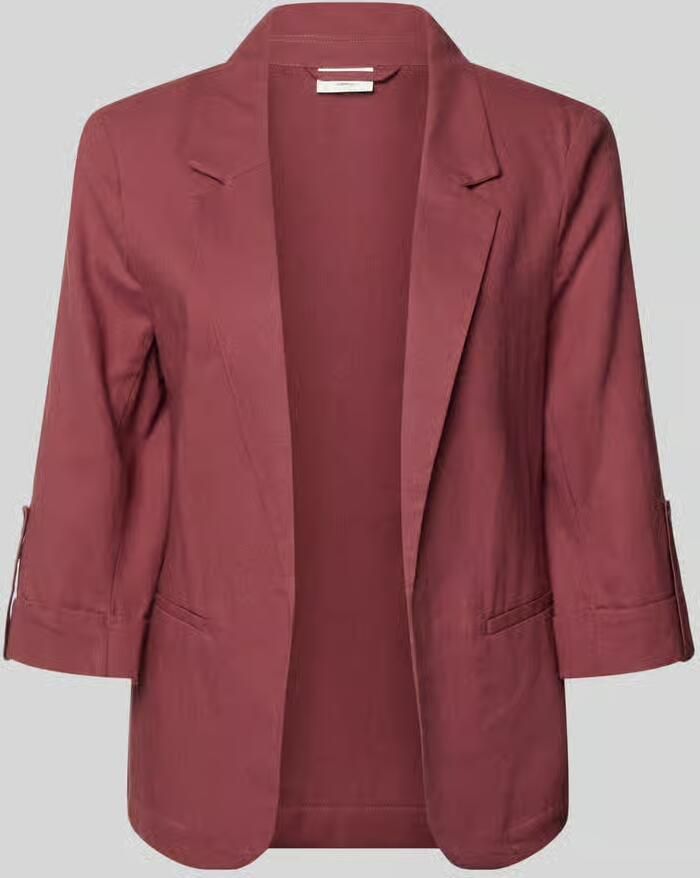 Only relaxed fit blazer van mix van viscose en linnen model 'GOA' - Foto 2