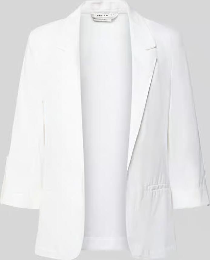 Only relaxed fit blazer van mix van viscose en linnen model 'GOA' - Foto 2