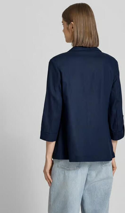 Only relaxed fit blazer van mix van viscose en linnen model 'GOA'