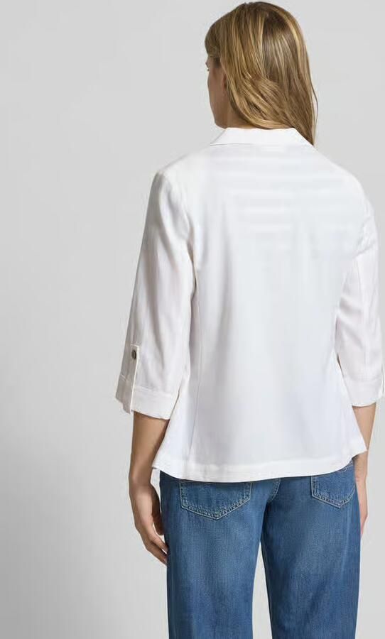 Only relaxed fit blazer van mix van viscose en linnen model 'GOA' - Foto 4