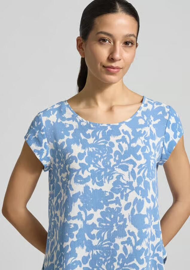 Only Relaxed fit blouseshirt in crêpe-uitvoering Model 'VIC' - Foto 4