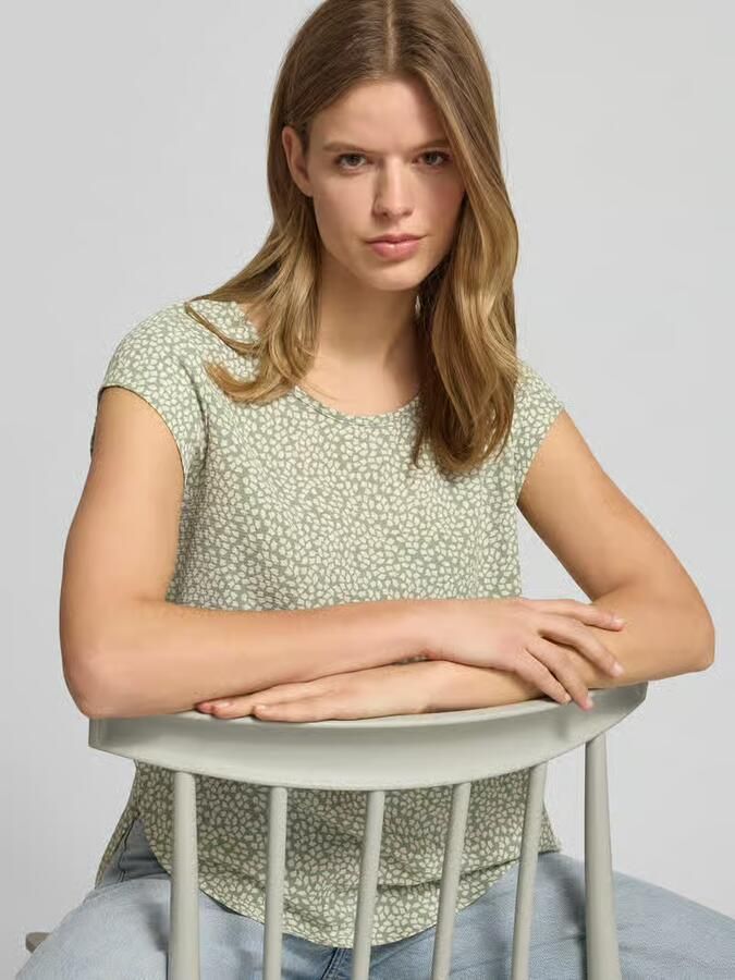 Only Relaxed fit blouseshirt in crêpe-uitvoering Model 'VIC' - Foto 3