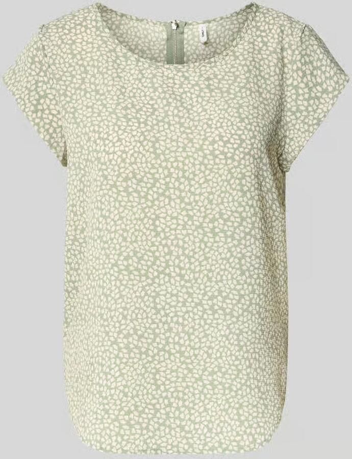 Only Relaxed fit blouseshirt in crêpe-uitvoering Model 'VIC' - Foto 4