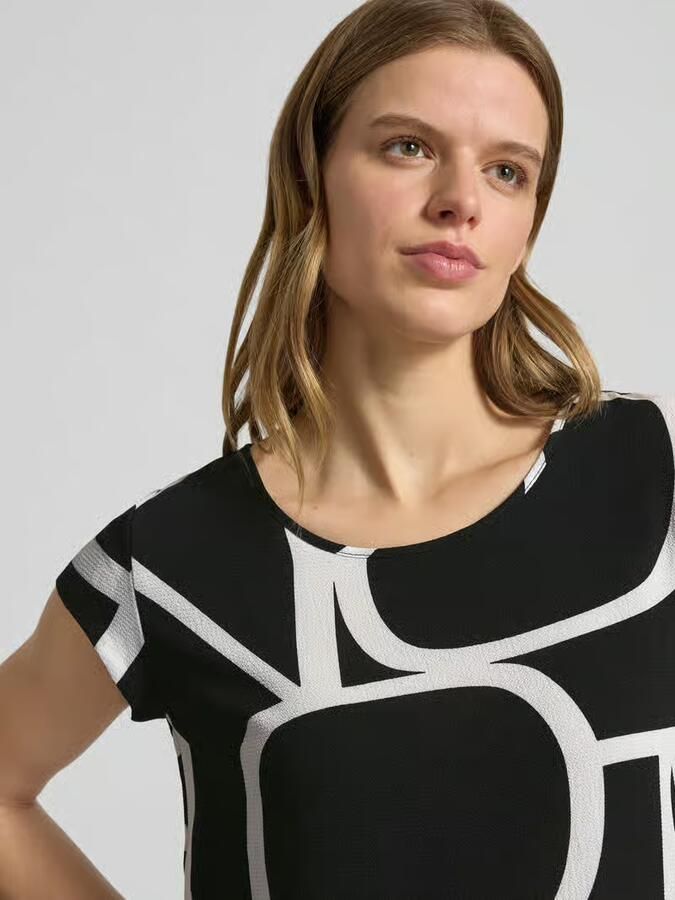 Only Relaxed fit blouseshirt in crêpe-uitvoering Model 'VIC'