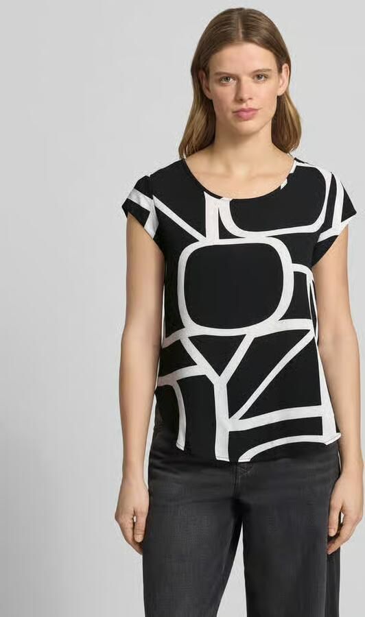 Only Relaxed fit blouseshirt in crêpe-uitvoering Model 'VIC' - Foto 3