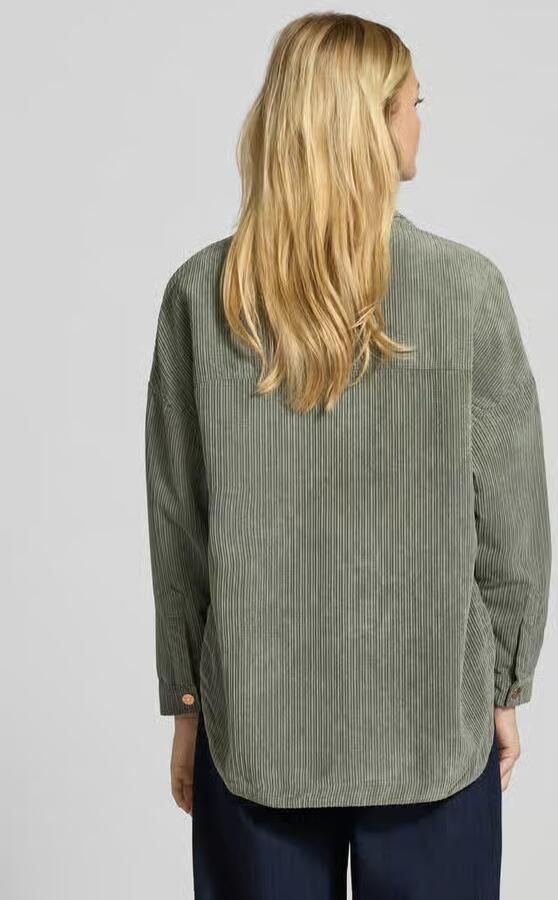 Only Relaxed fit corduroy blouse met borstzakken model 'JANINE-RAI' - Foto 4