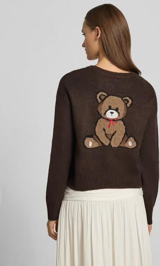 Only relaxed fit gebreide pullover met borduursel model 'TEDDY' - Foto 2