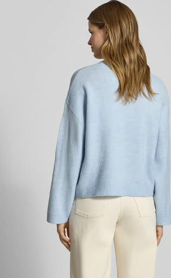 Only Regular fit gebreide pullover met ronde hals model 'SIMONI' - Foto 8