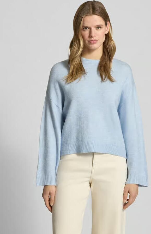 Only Regular fit gebreide pullover met ronde hals model 'SIMONI' - Foto 6
