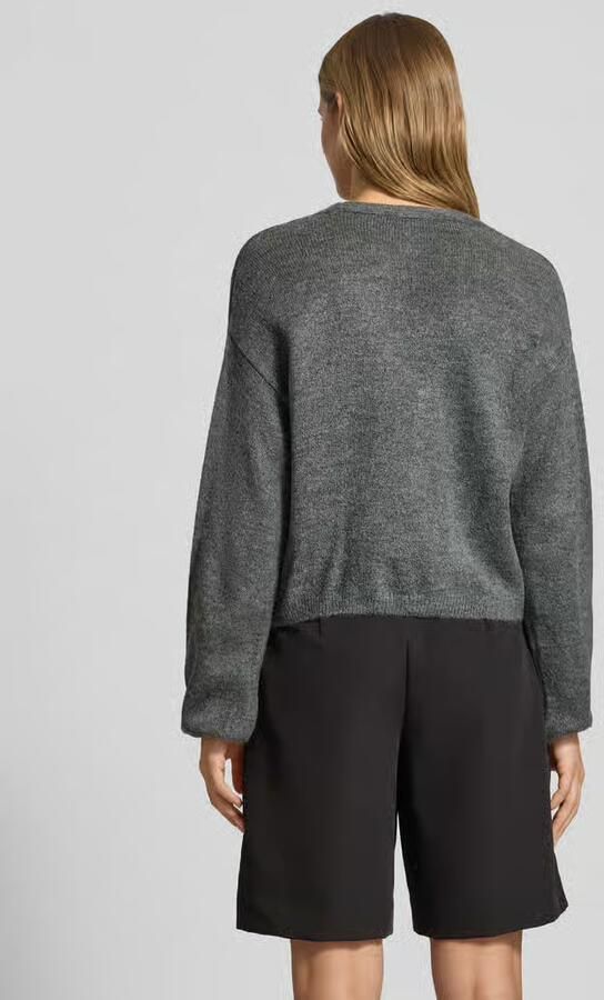 Only Relaxed fit gebreide pullover met strikdetail model 'DONNA' - Foto 5