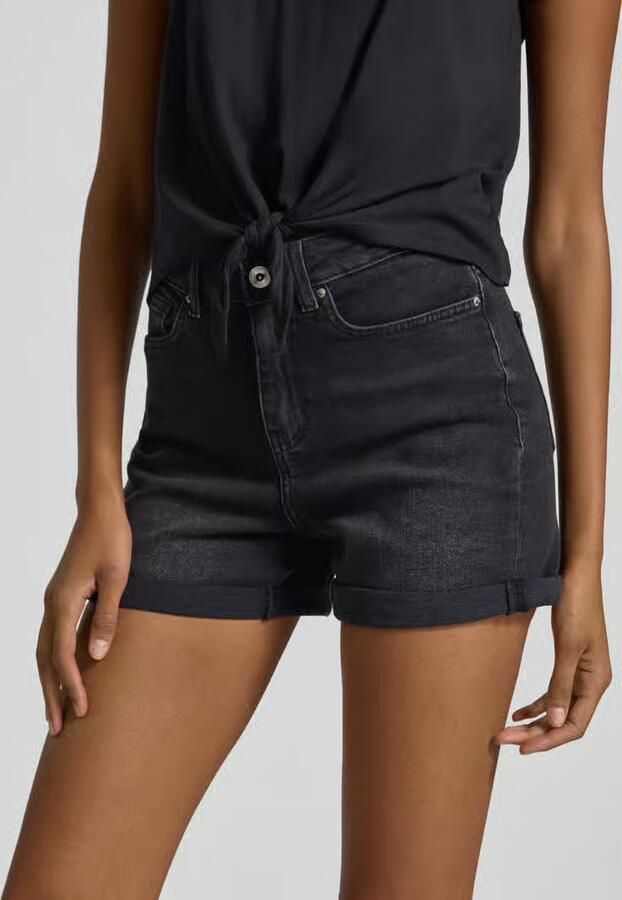 Only Relaxed fit korte jeans van katoenmix model 'JOSEPHINE' - Foto 2