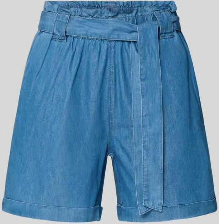 Only Loose fit korte jeans van een mix van katoen en lyocell model 'BEA SMILLA'