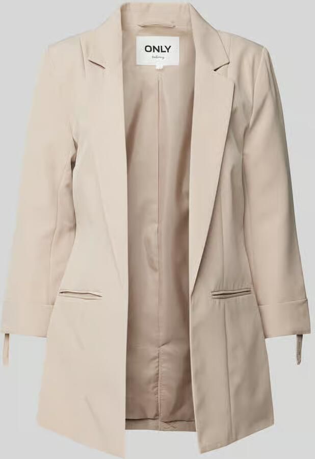 Only Relaxed fit lange blazer met decoratieve parelvormige knoop model 'KAYLE-ORLEEN LIFE' - Foto 8