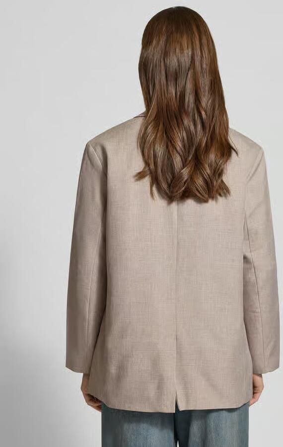 Only Relaxed fit lange blazer met 1-knoopssluiting model 'LINDA' - Foto 6