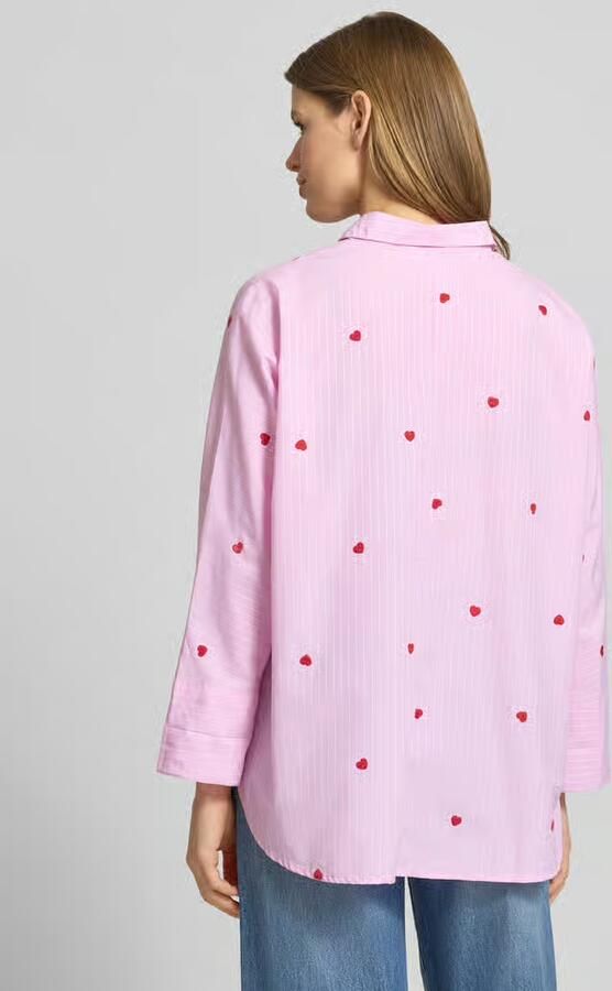 Only Relaxed fit overhemdblouse met katoen-aandeel Model 'NEW LINA GRACE'