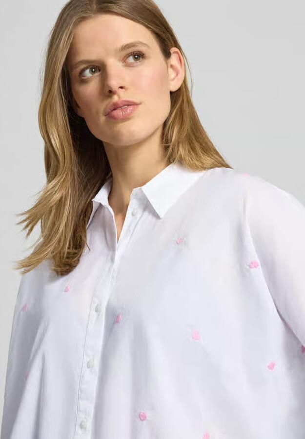 Only Relaxed fit overhemdblouse van puur katoen model 'NEW LINA GRACE' - Foto 4