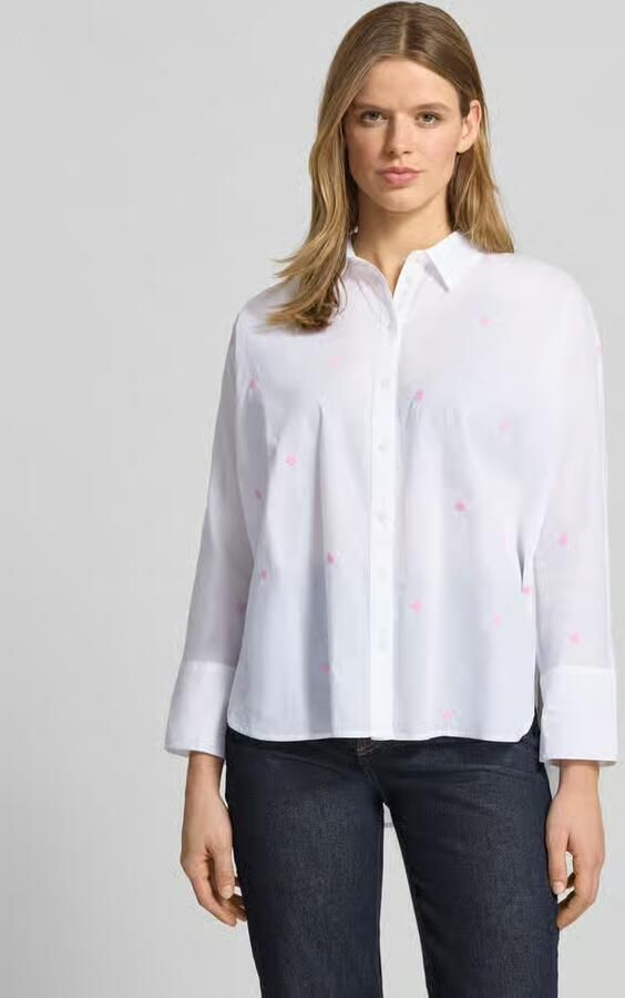 Only Relaxed fit overhemdblouse van puur katoen model 'NEW LINA GRACE' - Foto 6