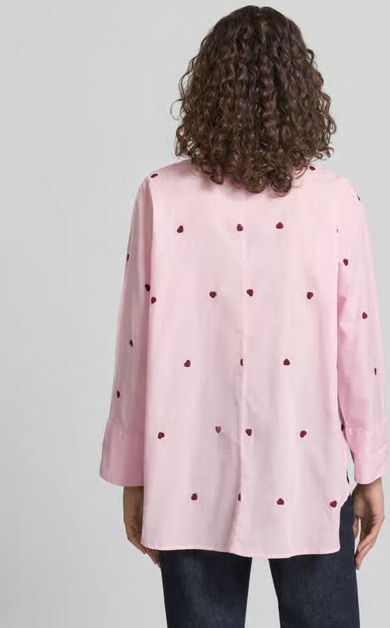 Only Relaxed fit overhemdblouse van puur katoen model 'NEW LINA GRACE' - Foto 3
