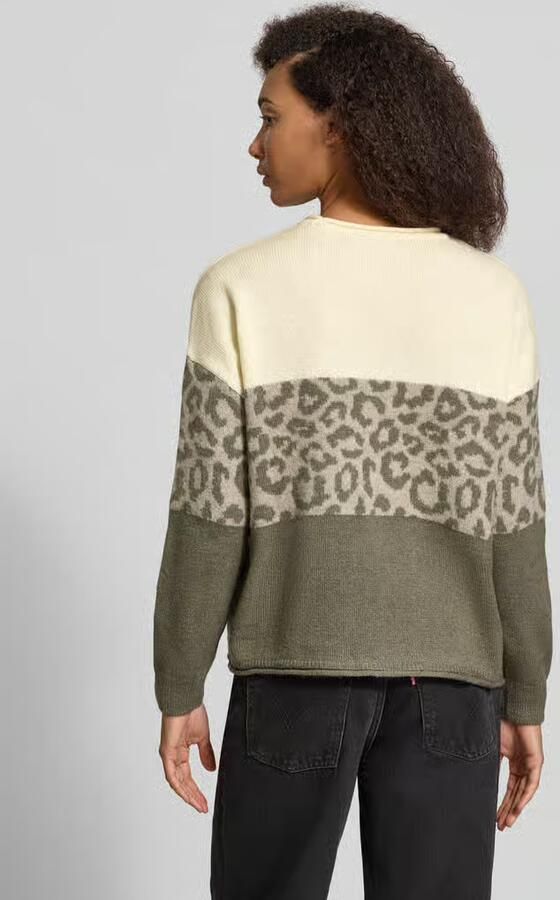 Only relaxed fit pullover met luipaardmotief model 'JADE' - Foto 2