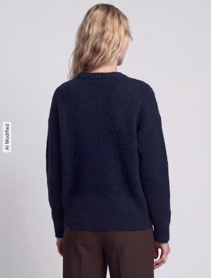 Only Regular fit gebreide pullover met wol model 'JERICO' - Foto 4