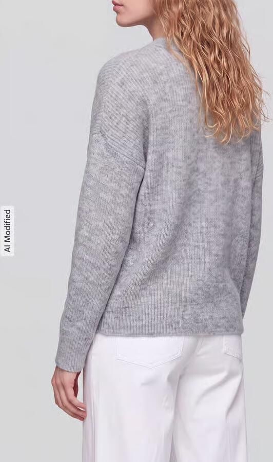 Only Regular fit gebreide pullover met wol model 'JERICO' - Foto 4