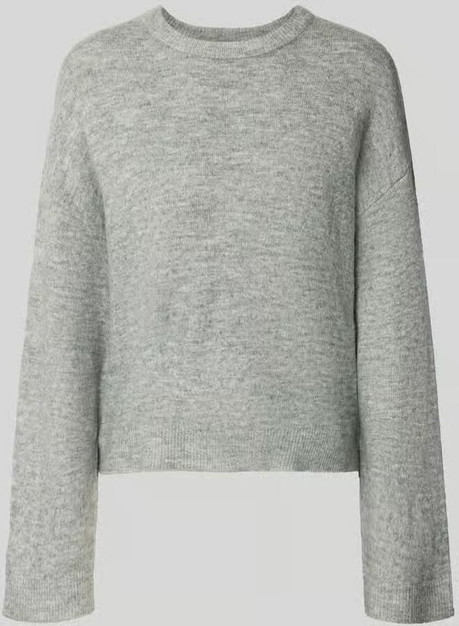 Only Regular fit gebreide pullover met ronde hals model 'SIMONI' - Foto 8