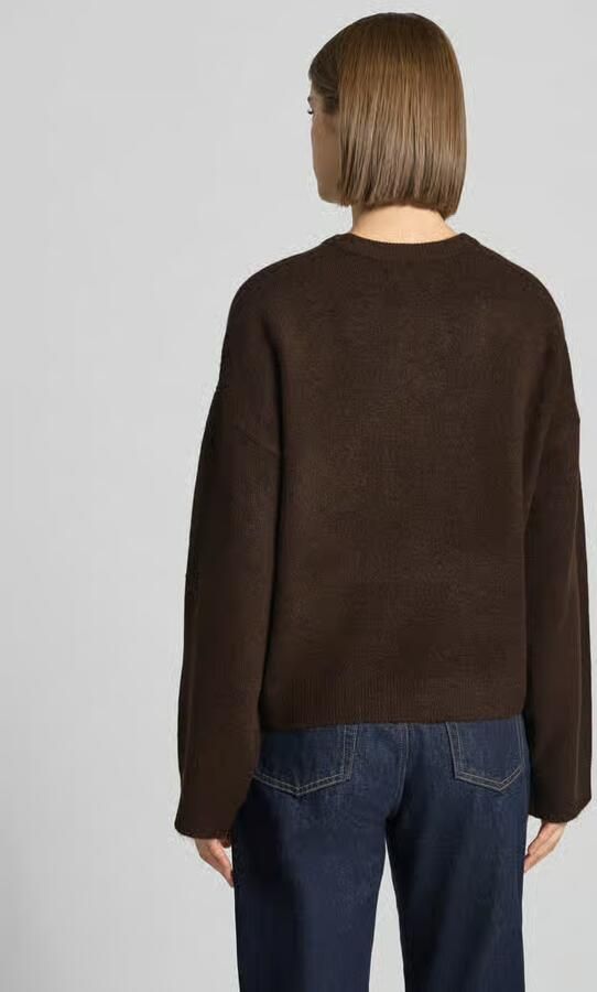 Only Regular fit gebreide pullover met ronde hals model 'SIMONI' - Foto 6