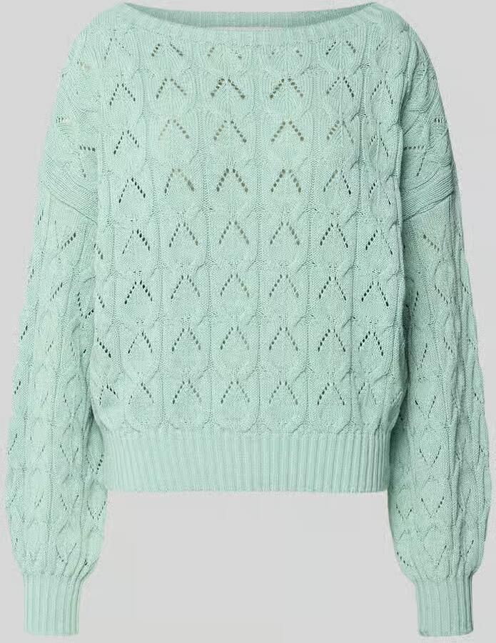 Only Relaxed fit pullover van katoenmix model 'BRYNN'
